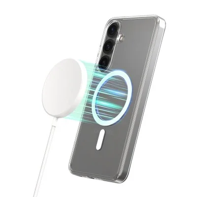 Cover Samsung S25 Plus Duple Magsafe Case Araree - Clear